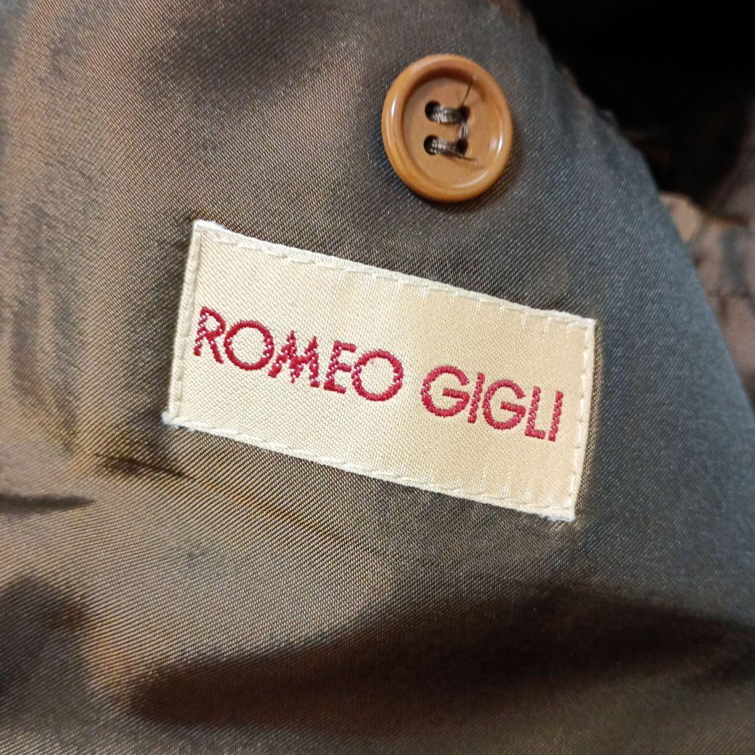 ロメオジリ LOMEO GIGLI マキシ丈ロングコートウール100%