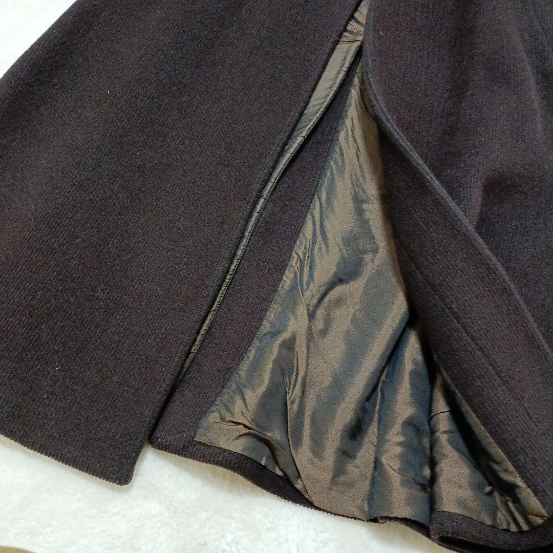 ロメオジリ LOMEO GIGLI マキシ丈ロングコートウール100%