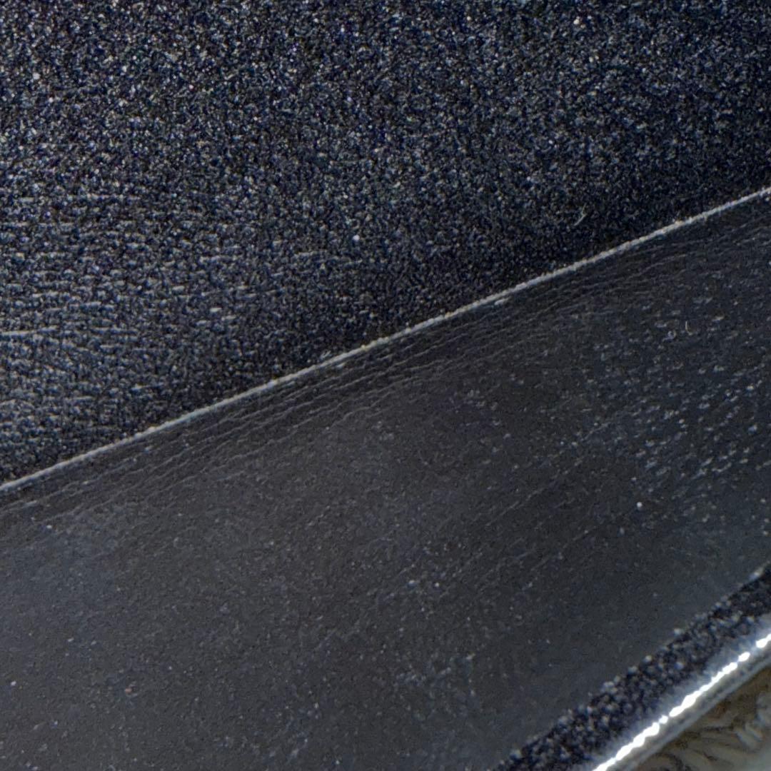 ⭐️極美品⭐️　カミーユフォルネ　長財布　旧ロゴ　二つ折り財布　レザー　黒