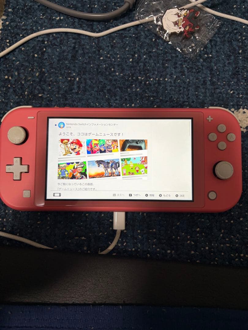 （まゆみ）Switch Lite ピンク 本体 + ケース