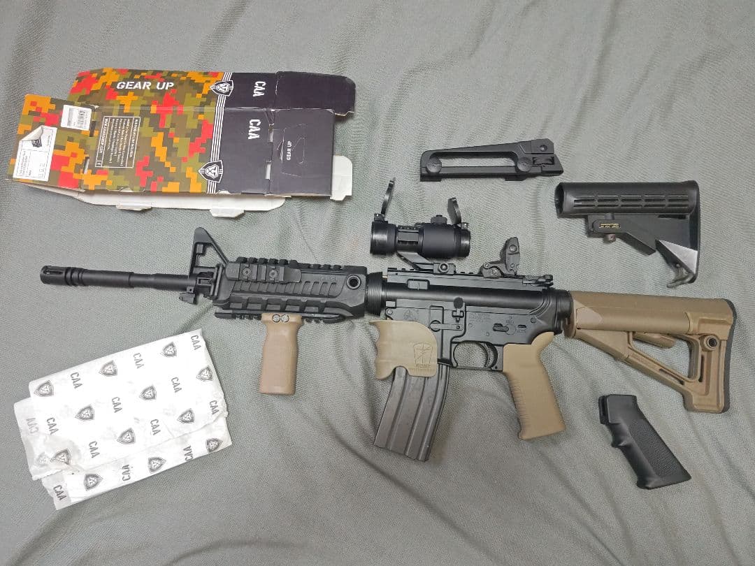 KSC ガスブローバック　M4A1　おまけ色々付き