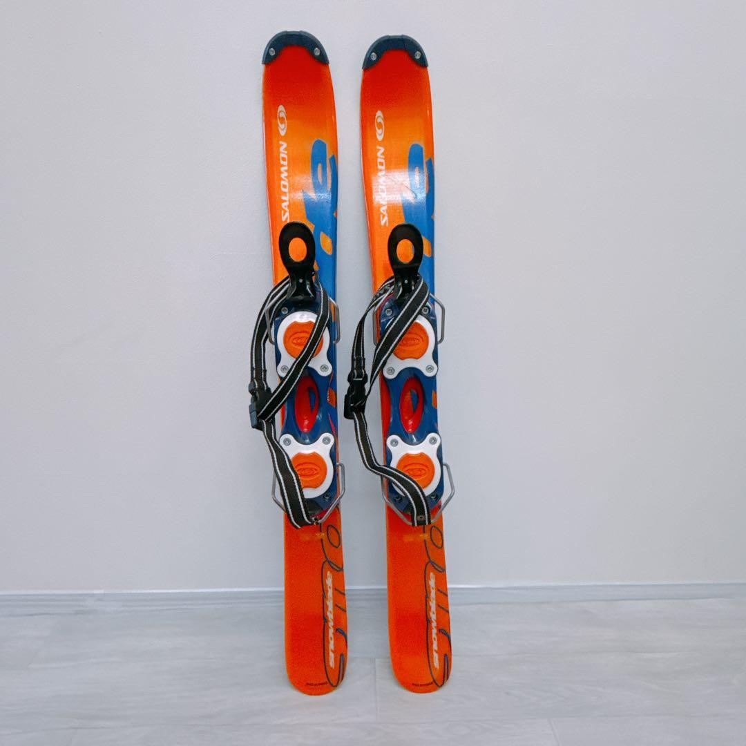 【SALOMON】 ショートスキー90cm 4点フルセット 初心者向け