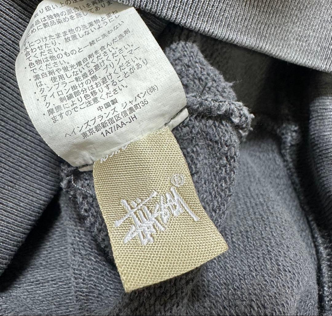 00s old stussy × champion 後付けパーカー