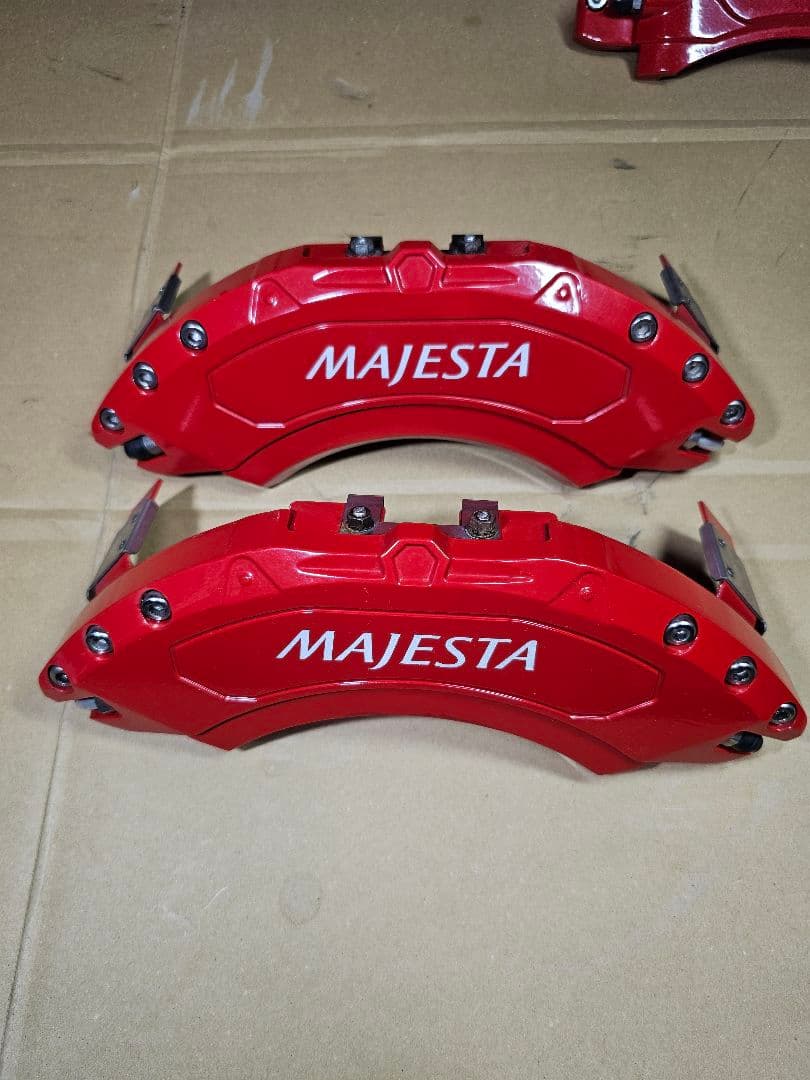 AOOA RACING 210系マジェスタ 赤 キャリパー カバー4個セット