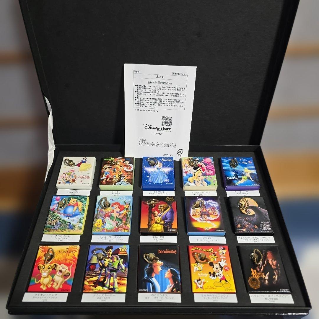 15周年 ディズニーミュージックボックス コレクション オルゴール15個セット