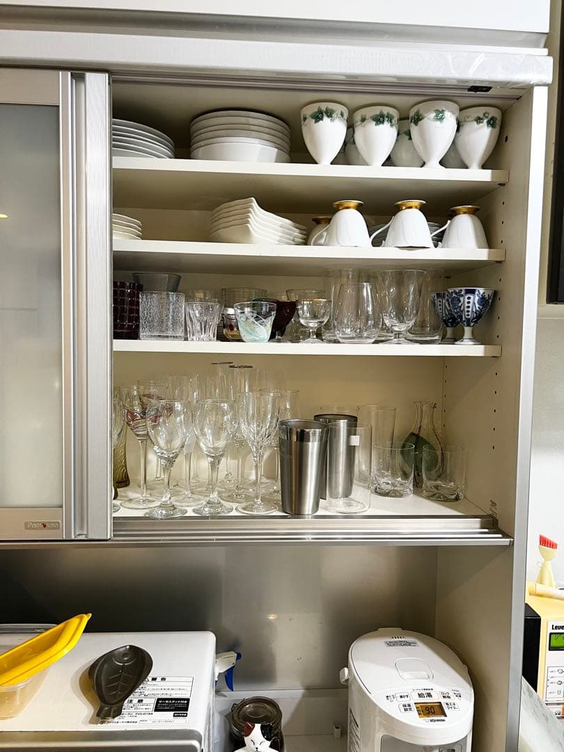 パモウナ　pamouna １６０　食器棚　ソフトクローズ　引き取り限定