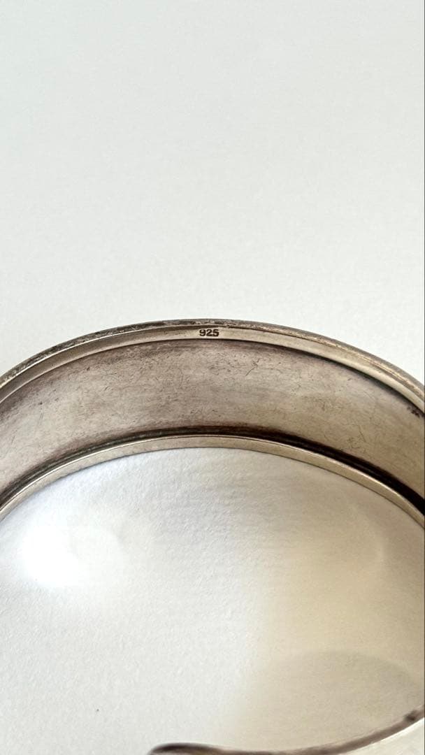 希少｜ヴィンテージ 925 シルバーバングル マルジェラ 1LDK 好きにも