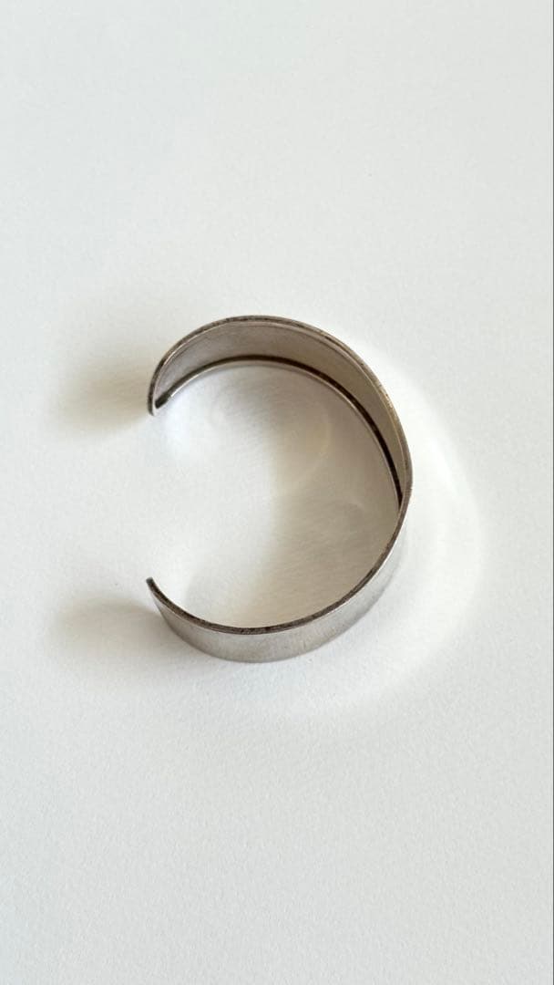 希少｜ヴィンテージ 925 シルバーバングル マルジェラ 1LDK 好きにも