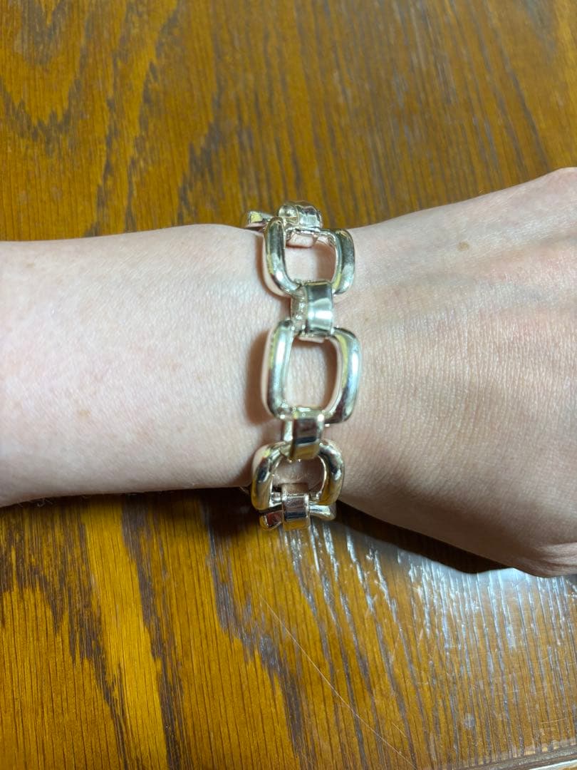 925 シルバー TAXCO ヴィンテージ VINTAGE スクエアブレスレット