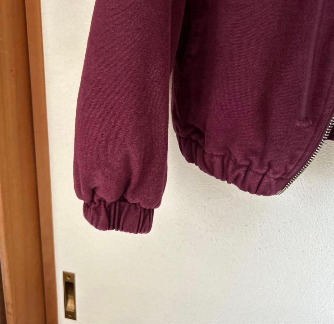 Stüssy バーガンディ ジャケット