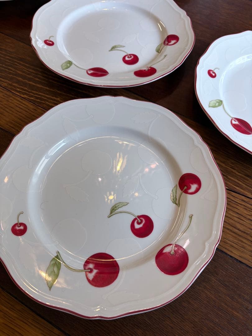 リチャードジノリ アンティコチェリー ディナープレート5枚セット