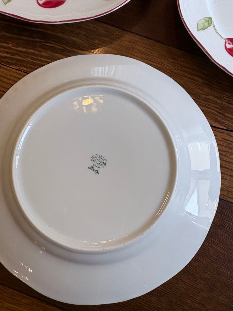 リチャードジノリ アンティコチェリー ディナープレート5枚セット