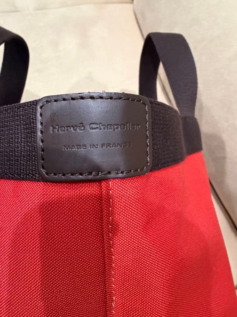 エルベシャプリエ Herve Chapelier707C舟形 Mサンギーヌ×モカ