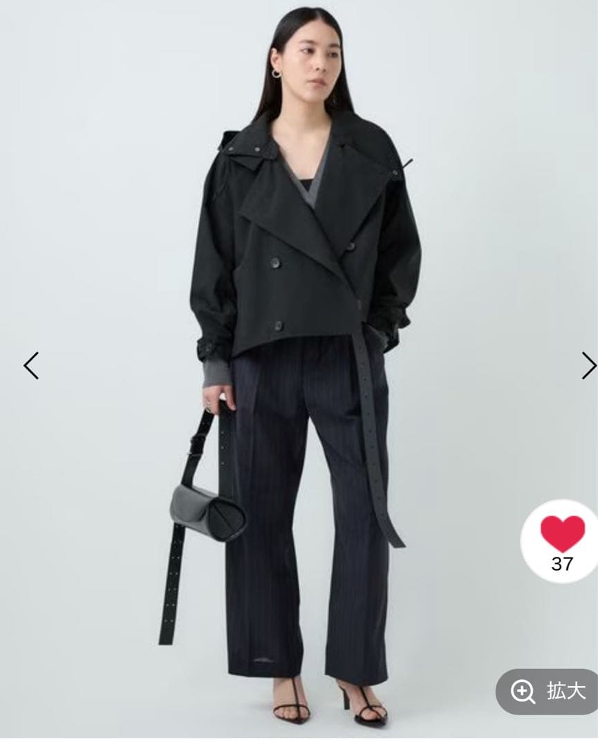 【限定値下】Chaos ヴァシュモン ショートトレンチコート 新品タグ付き