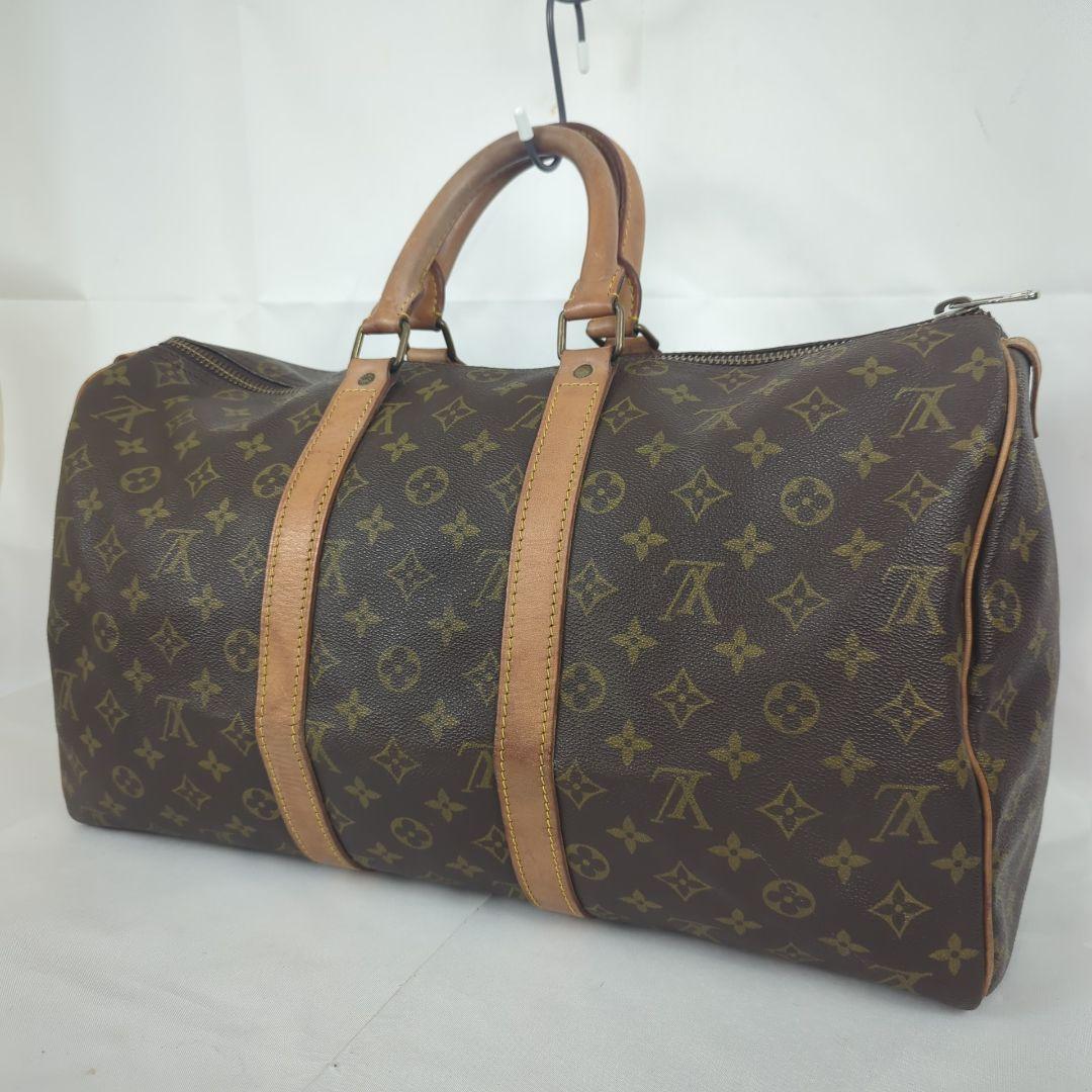 LOUISVUITTON ルイヴィトン モノグラム ボストンバッグ キーポル45