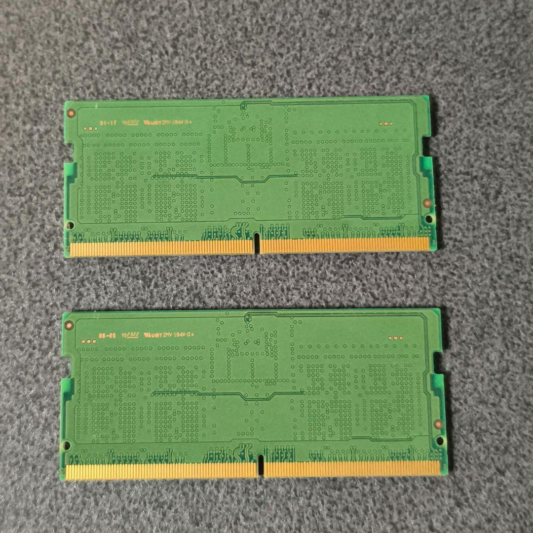 メモリ　パソコン　8GB×2　16GB　DDR5　5600