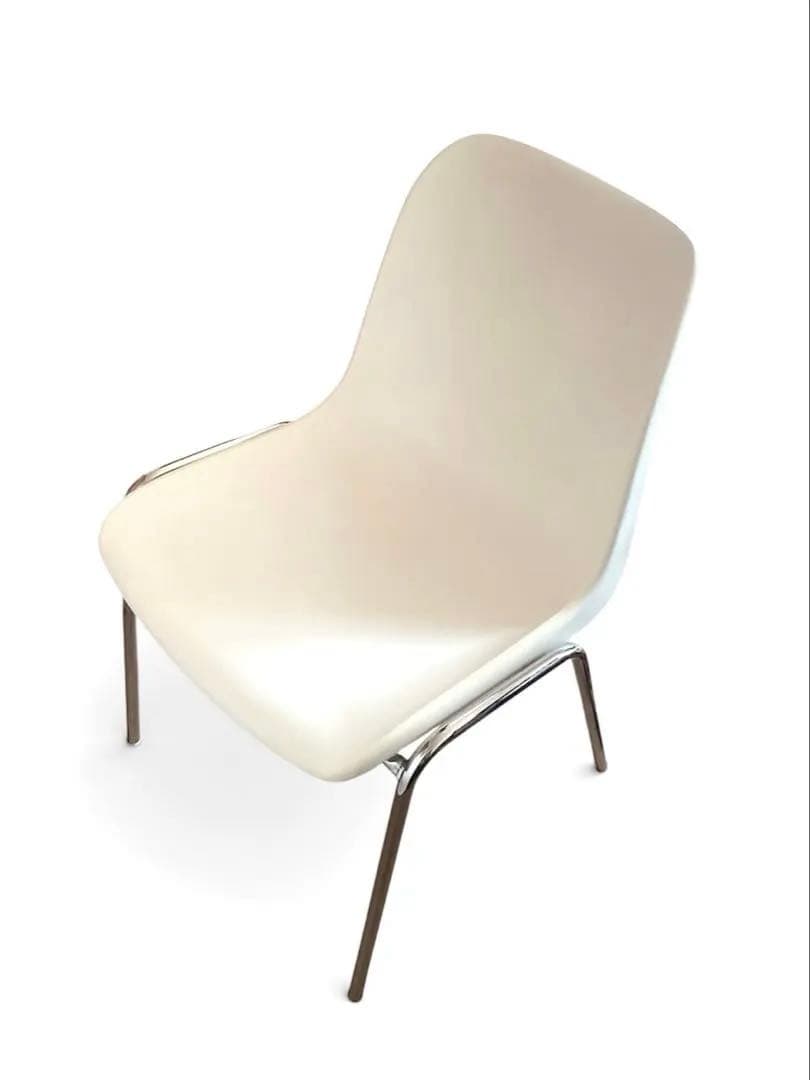 BERICOPLASTベリコプラスト　フランフラン別注白ホワイトダイニングチェア