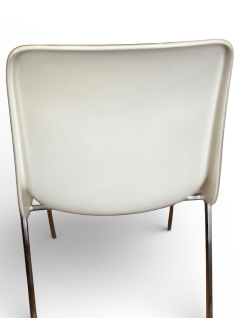 BERICOPLASTベリコプラスト　フランフラン別注白ホワイトダイニングチェア