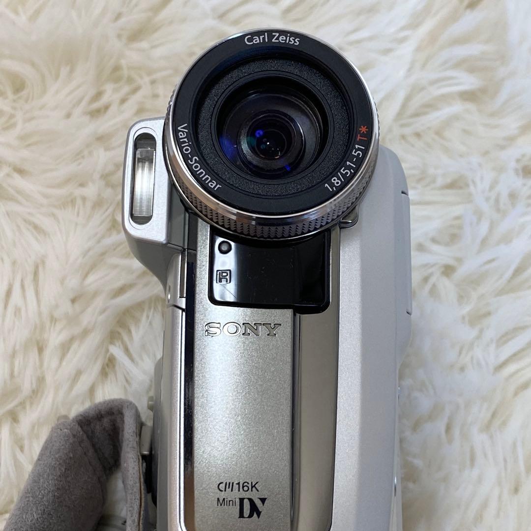 【希少】【動作確認済み】SONY ビデオカメラ DCR-PC350
