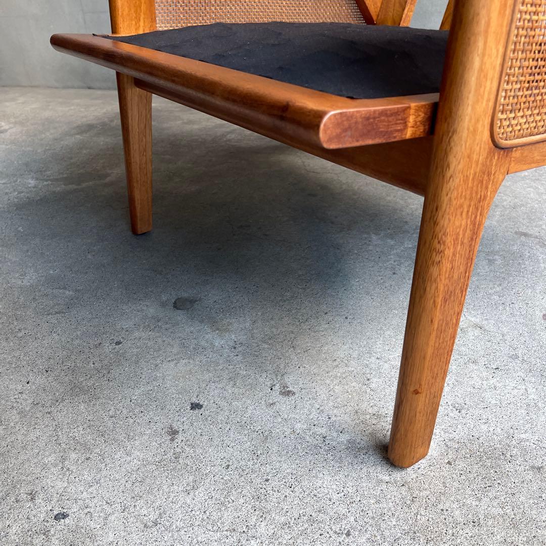 美品　ACME Furniture ウィッカーラウンジチェア