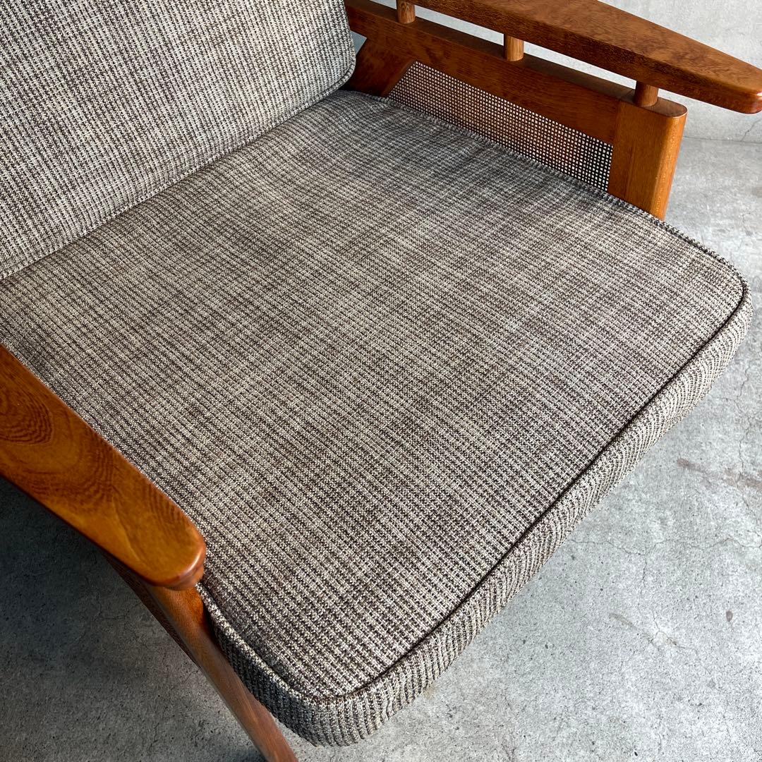 美品　ACME Furniture ウィッカーラウンジチェア