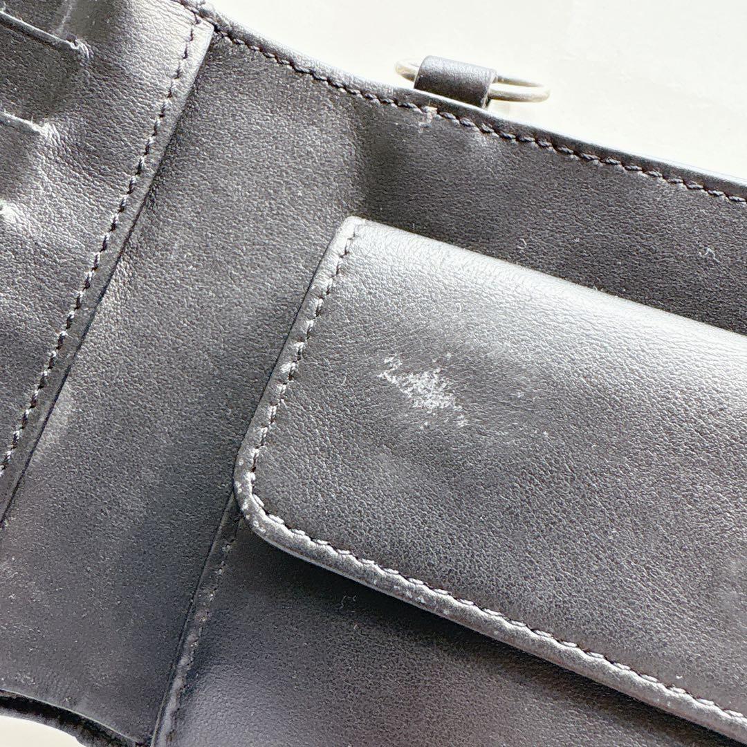 Raf Simons 19aw 財布 ウォレット 黒 本革 ラフシモンズ 希少