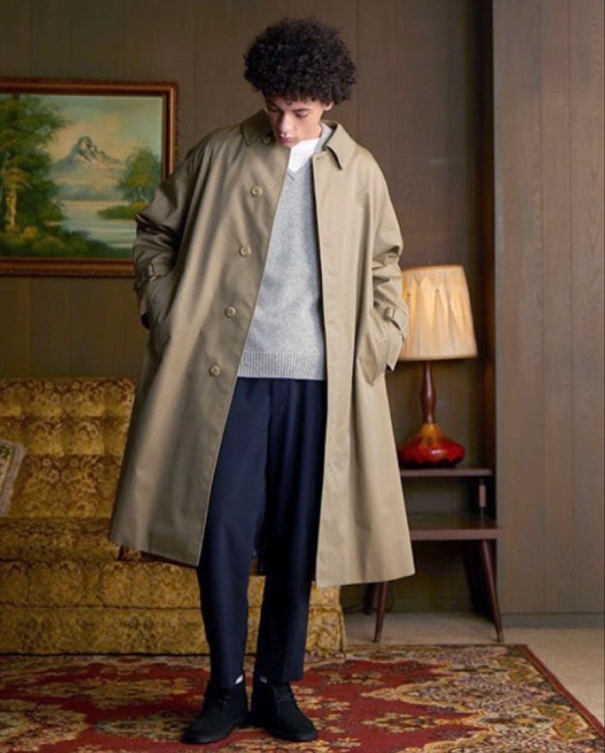 GYMPHLEX ジムフレックス ベルテッド バルマカーンコート メンズ　L