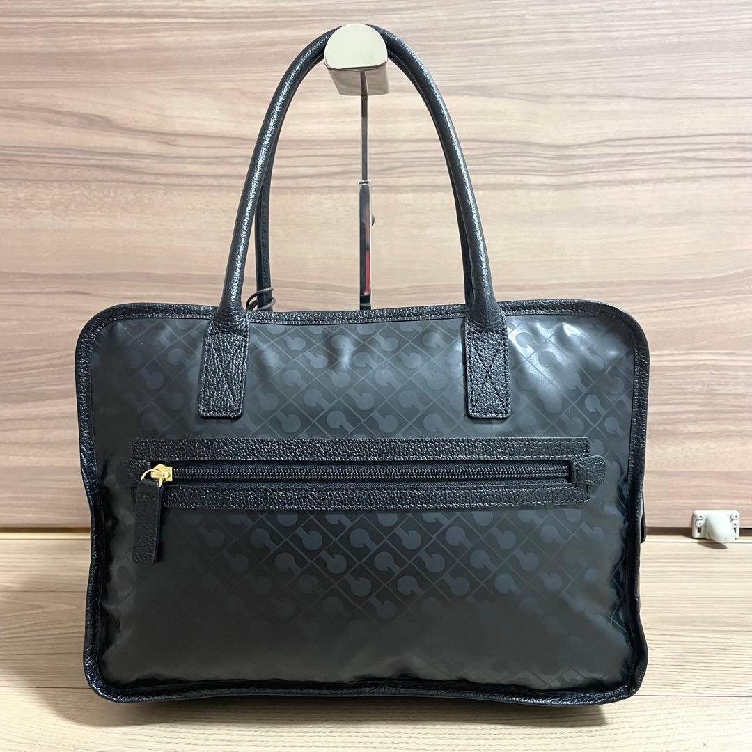 未使用タグ付/ゲラルディーニ　ミニボストン　ハンドバッグ　ソフティ　現行　黒