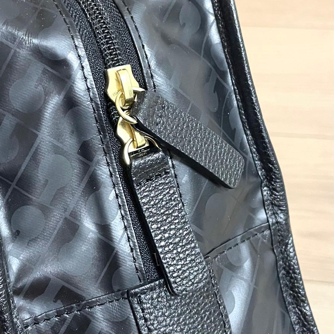 未使用タグ付/ゲラルディーニ　ミニボストン　ハンドバッグ　ソフティ　現行　黒