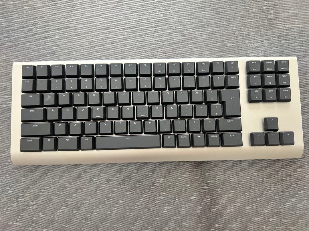 【美品】ZENAIM ゲーミングキーボード　テンキーレス