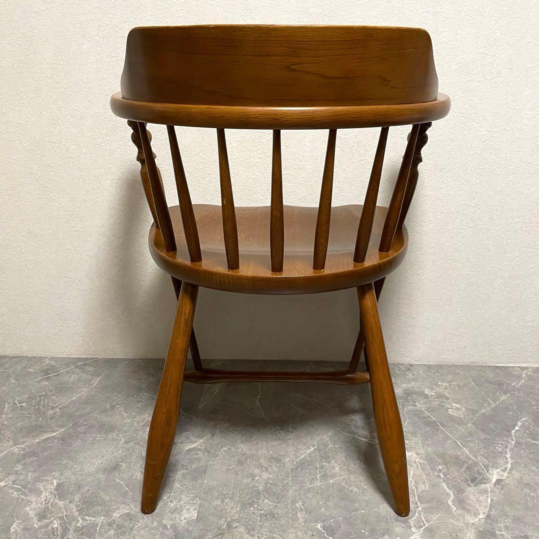 柏木工 ウィンザーアーム チェア ② ダイニングチェア　英国アンティークスタイル