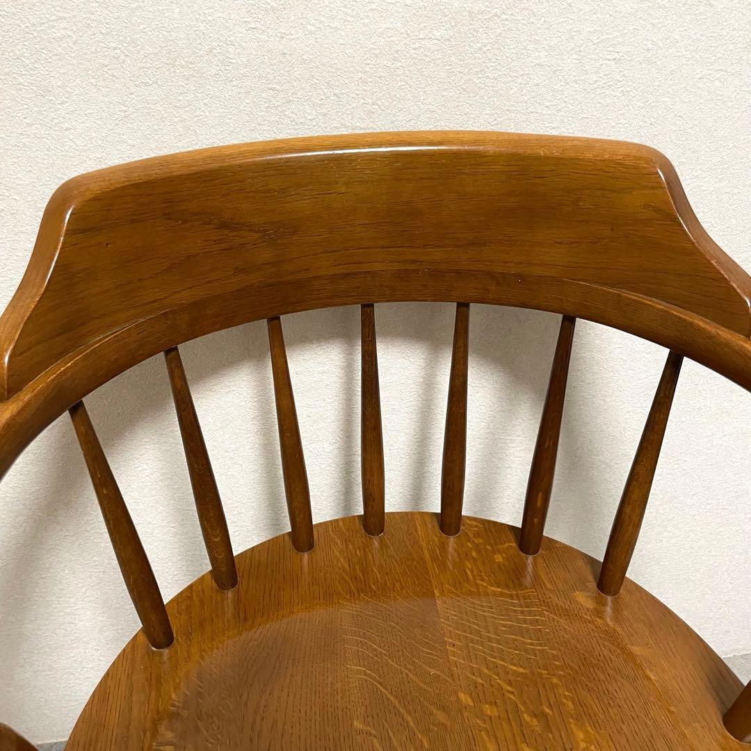 柏木工 ウィンザーアーム チェア ② ダイニングチェア　英国アンティークスタイル