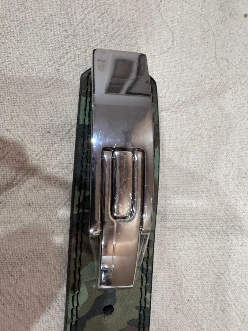 直筆サイン入りジュラシック 木澤 レバーアクション パワーベルト Mサイズ　2