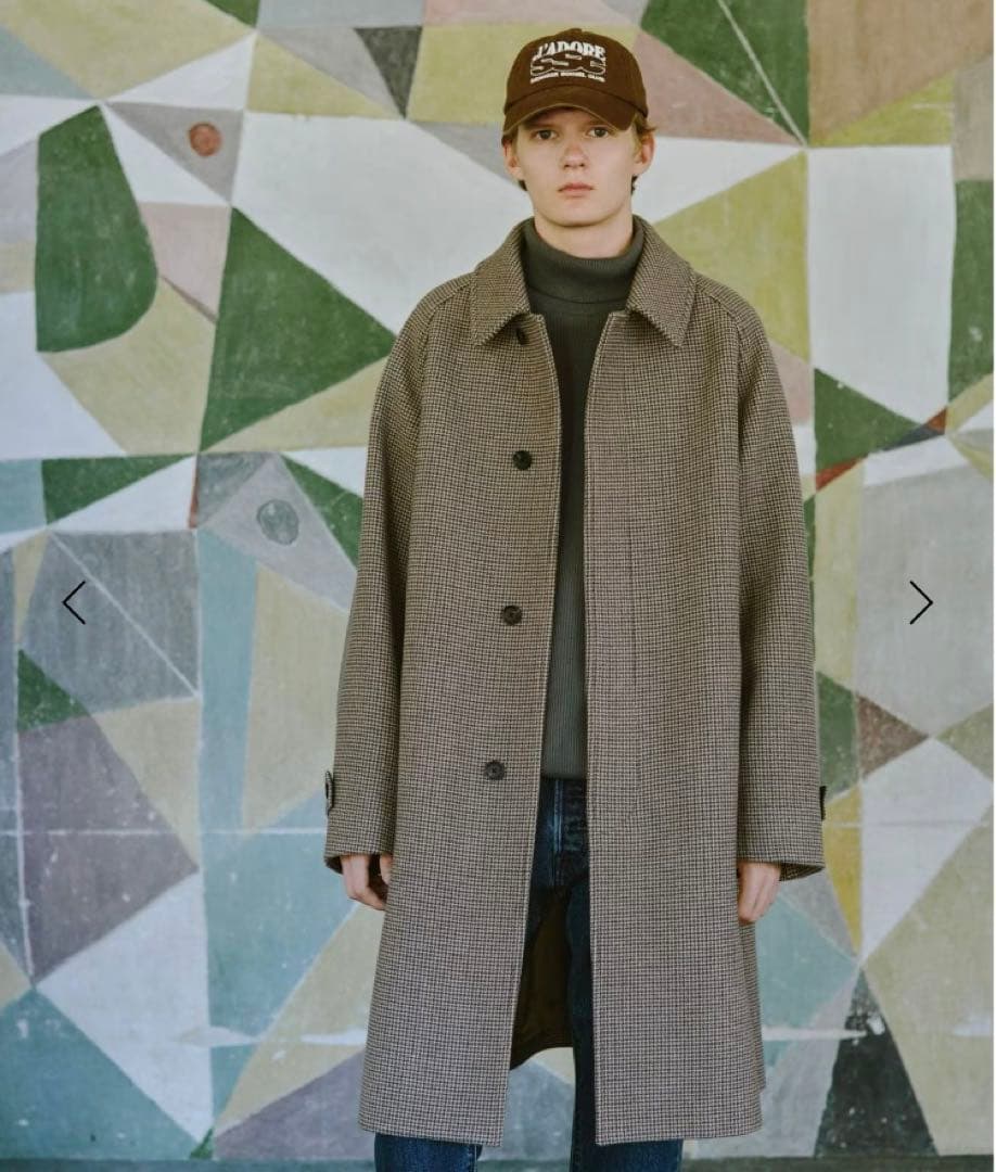 【美品】green label relaxingステンカラーコート