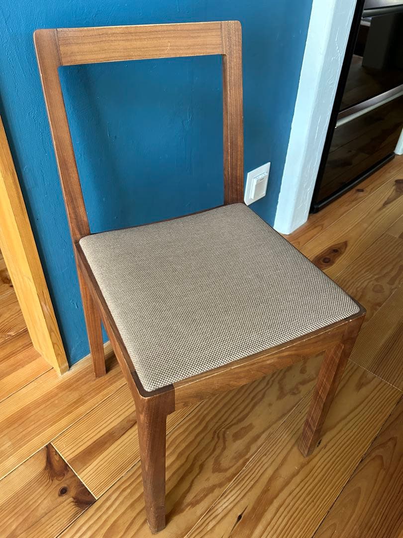 軽量 宮崎椅子 R+R chair ダイニングチェア ウォールナット 小泉誠 b
