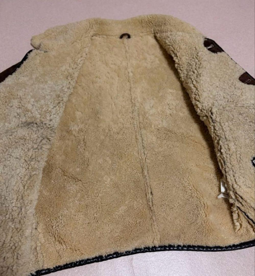 OUR PRIDE シープスキン リアルムートン B-3 レザージャケット 短丈