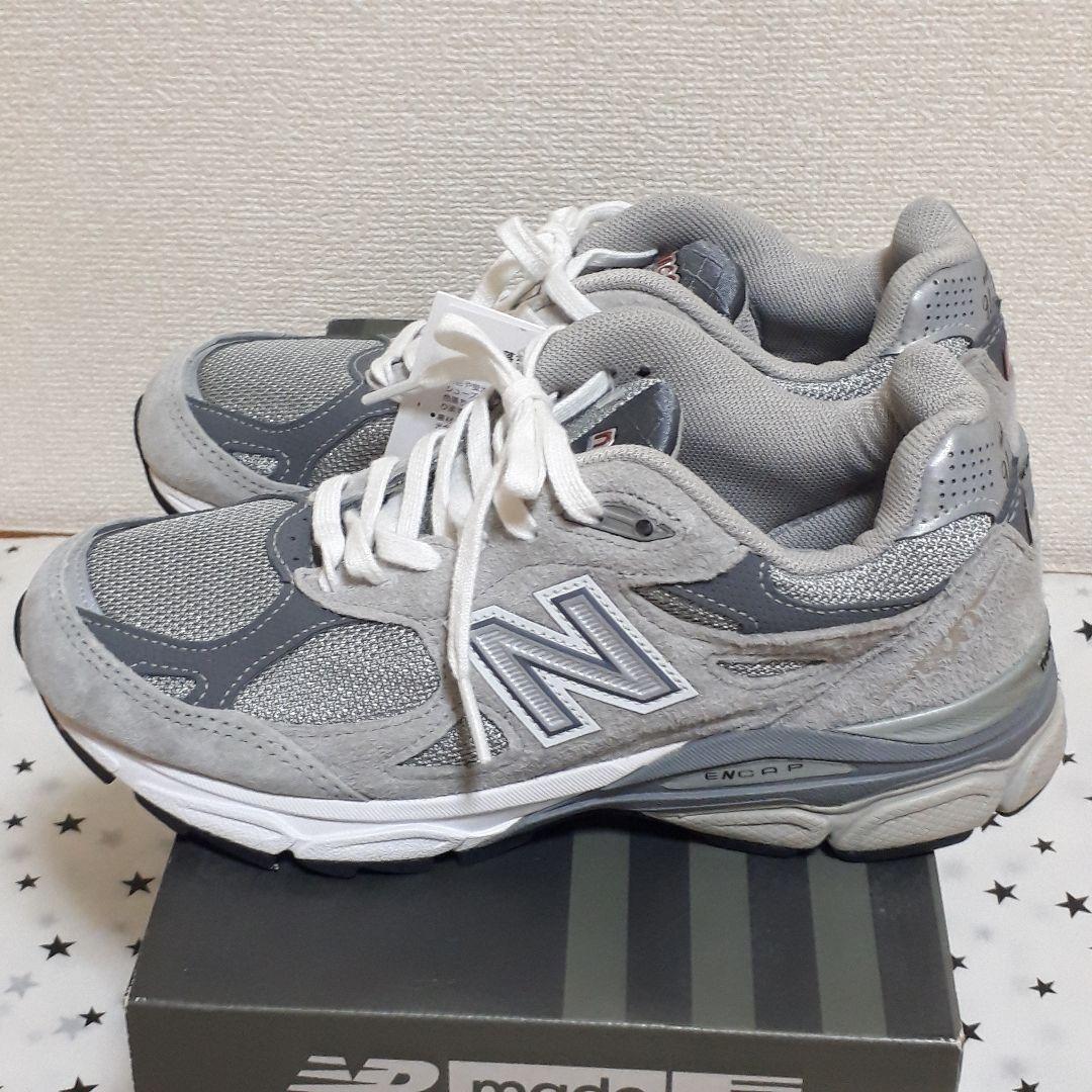 タグつき未使用NEW BALANCE 　M990GY3　23cm