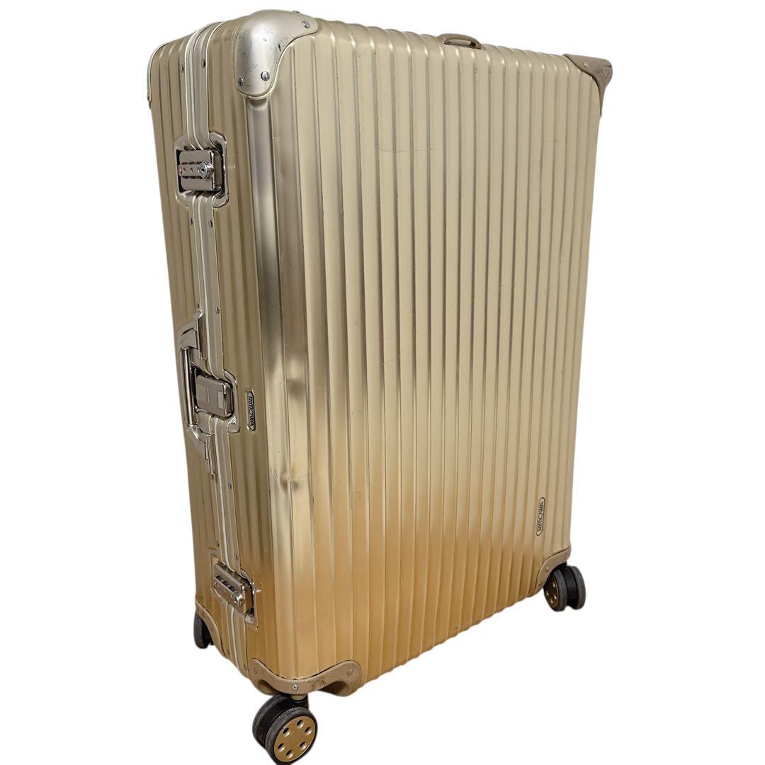 《極希少》リモワ TOPAS Titanium 77L GOLD TSA