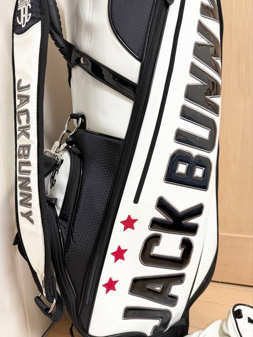 完売★ジャックバニー★キャディバッグ★ゴルフ★パーリーゲイツ★ゴルフバッグ★レア