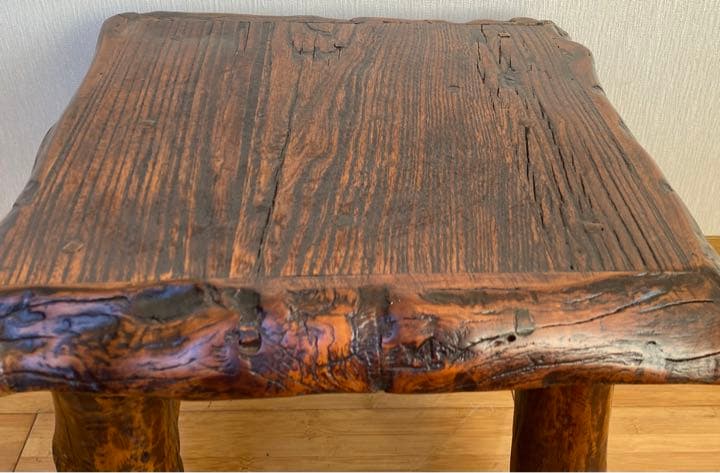 古民具　　アンティーク　古い木製花台や椅子になります