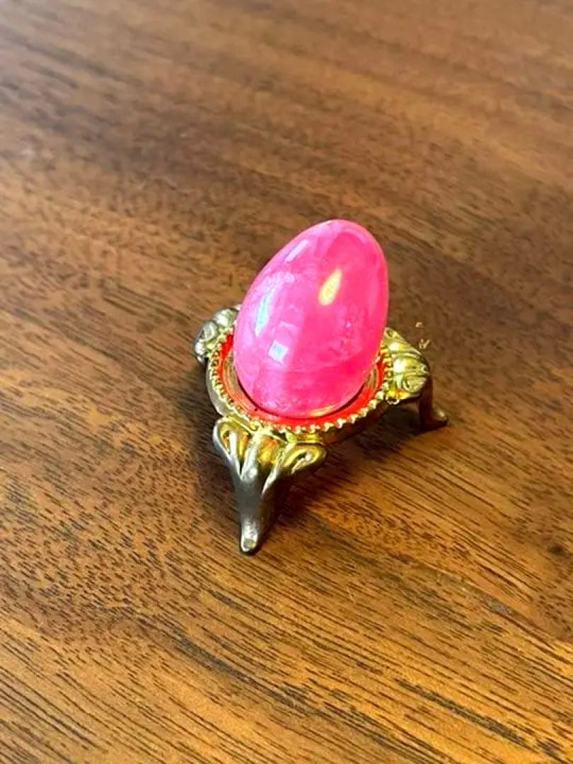 スイートホーム鉱山産　インカローズ　ロードクロサイト　エッグ型　天然石　水晶