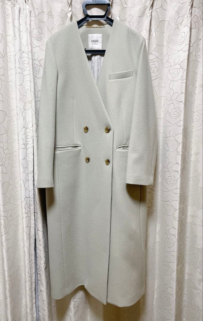新品未使用JOURNALSTANDARD L'ESSAGE モッサVネックコート