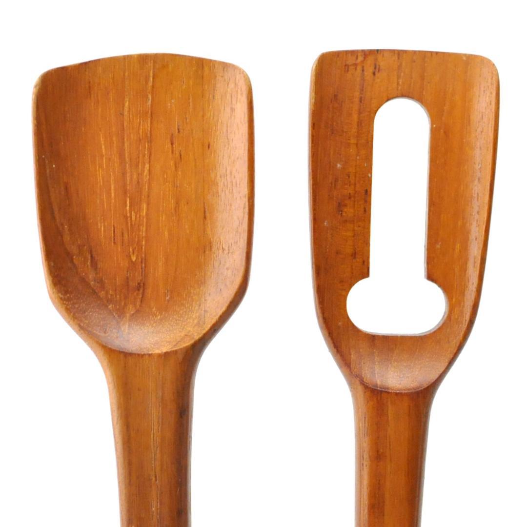 Nissen　デンマーク　チークサラダボウル＆カトラリー　ビンテージ