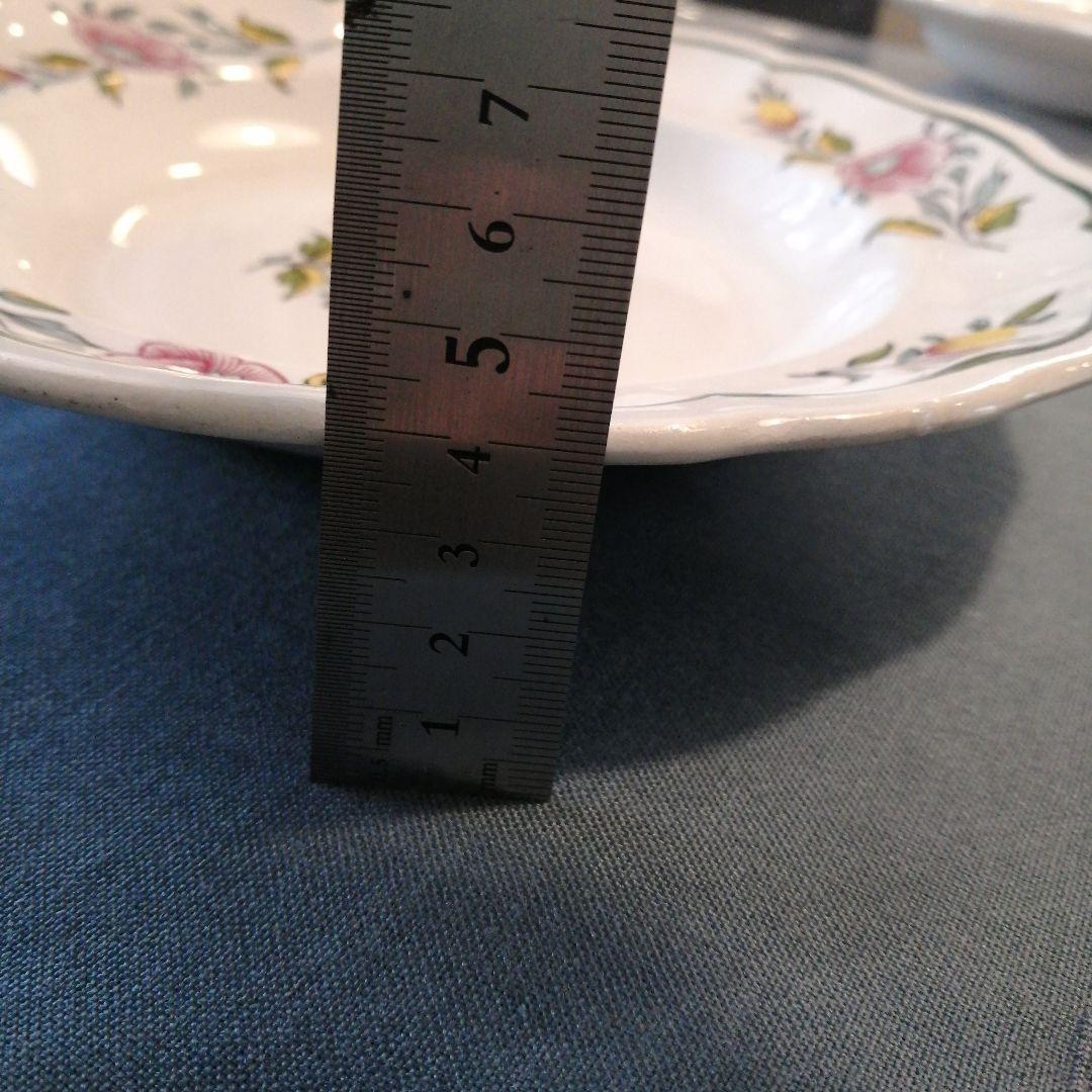 リュネビル　リュネヴィル　アンティーク　フランス　少し深め皿 3枚セットB