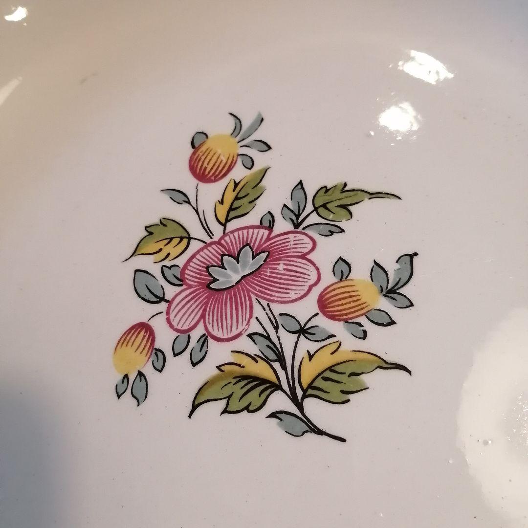 リュネビル　リュネヴィル　アンティーク　フランス　少し深め皿 3枚セットB