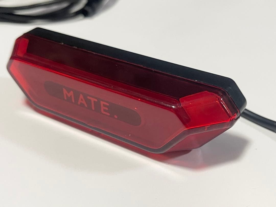 国内正規品 mate bike リアテールライトmate x 専用配線付セット