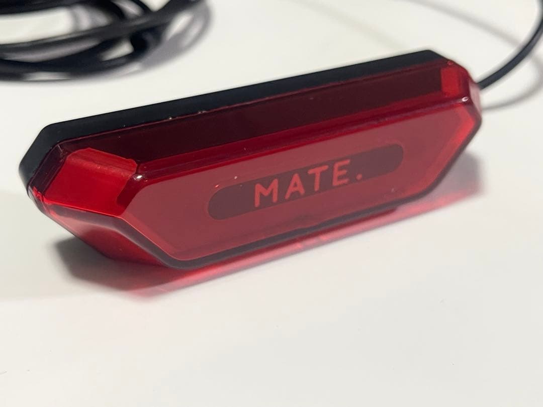 国内正規品 mate bike リアテールライトmate x 専用配線付セット