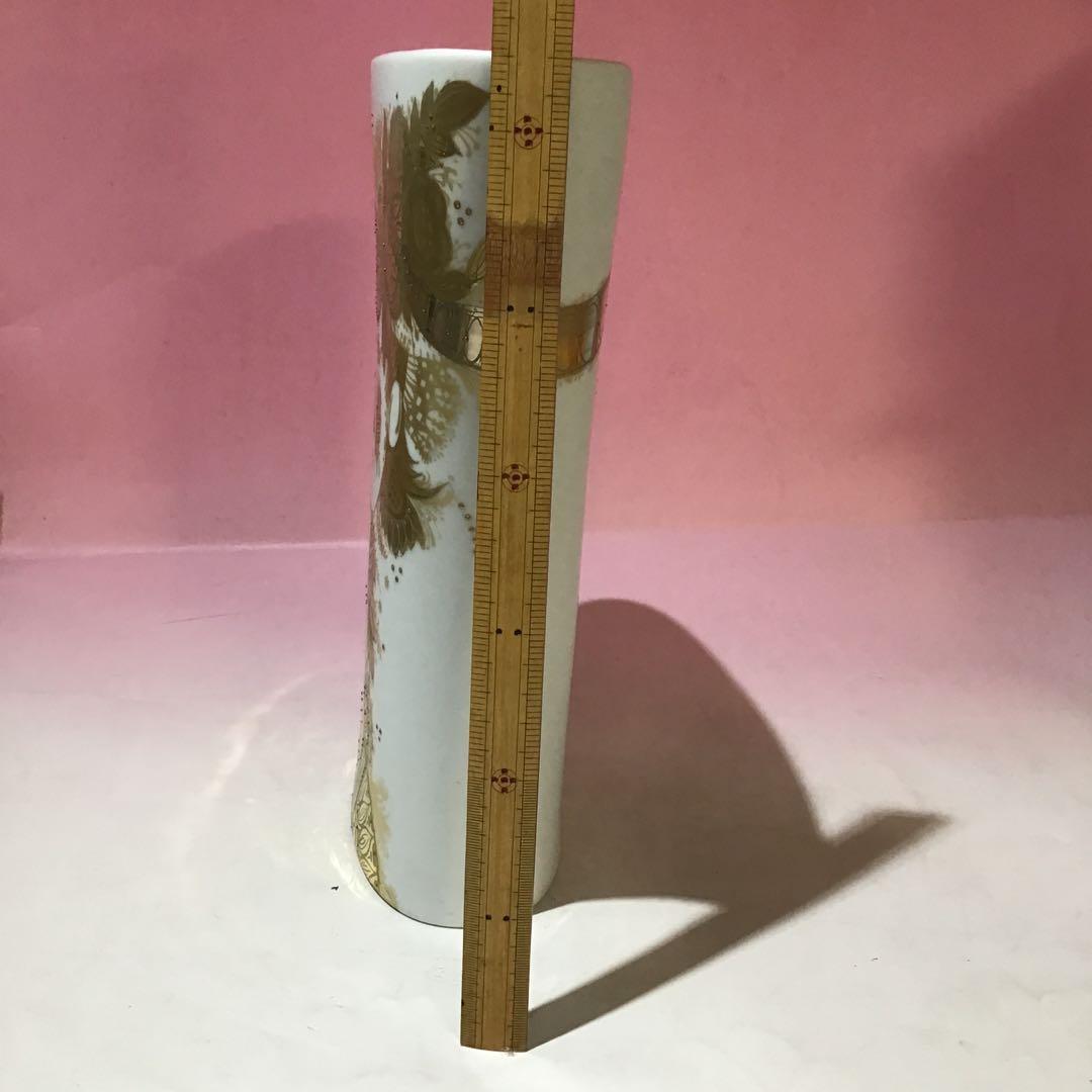 12199ローゼンタール ビョルン・ヴィンプラッドデザイン 金彩 花瓶