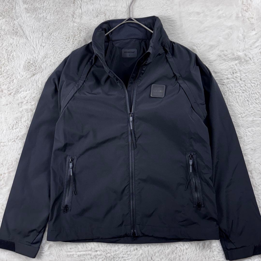 極美品 ブリーフィングゴルフ ウォームダール 2way ジャケットサイズS 黒