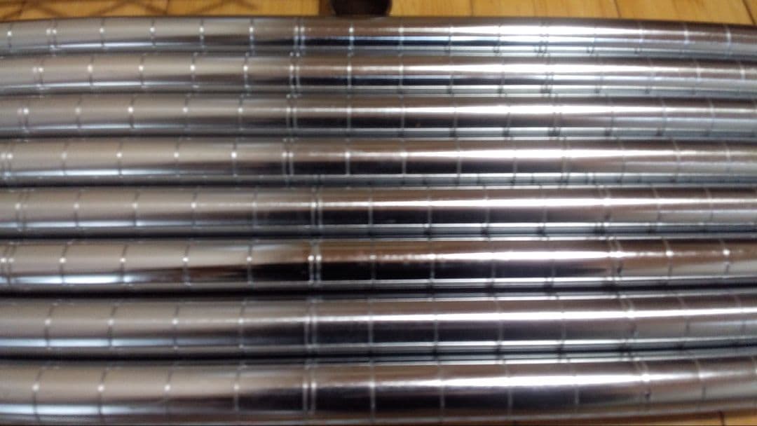 メタルラック 177×90×46 4枚➕ハーフ板 サイドバー　キャスター送料込